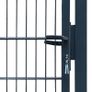 2D Fence Gate (Single) Anthracite Grey 106 x 170 cm Image 4