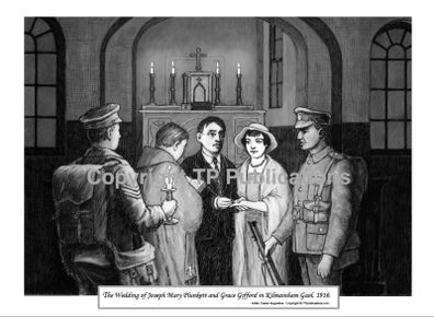 Poster of Grace Gifford & Joseph Plunkett wedding