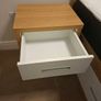 New and Unused Bedroom Set: Storage Bed, Mattress, Desk and 2 Bedside Lockers Image 4