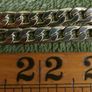 Vintage extra long Gold Plated Curb Link Chain 46" Image 9