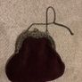 Velvet Floral Embroidery Evening Bag Image 2