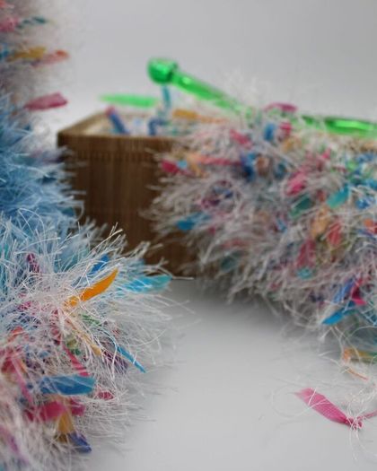 Carnavel Fluffy Yarn Clearance 1 euro each