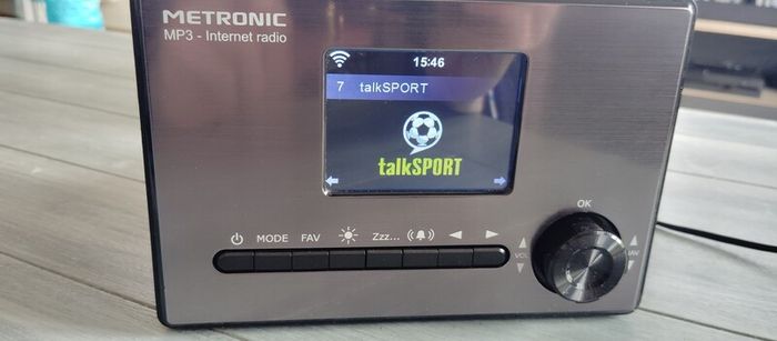 Internet Radio WiFi Dab with adapter Brand New Working perfectly