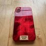 iPhone XR Phone Case Vintage Plaid - Red Image 2