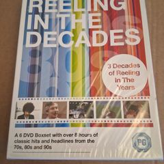 Reeling In The Decades. Brand New In Factory Plastic DVD Set. Collect In Dublin Or Receive Via Post.