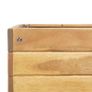 Raised Garden Planter 78.5x58.5x78.5 cm Solid Acacia Wood Image 5