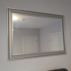 Gold rimmed mirror