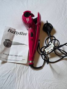 BaByliss Curl Secret Simplicity Pink Hair Curler Used Twice
