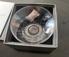 Tipperary crystal Peter O Brien glass bowl in original box