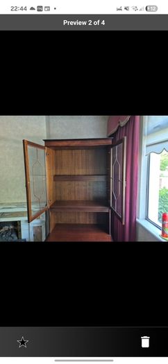 Rossmore display cabinets