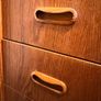 Stylish and Practical Danish Teak Secretary Desk Image 3