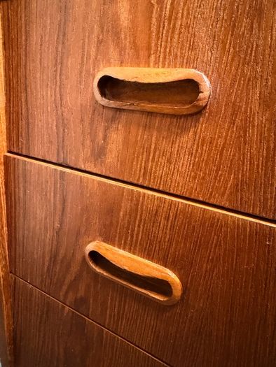 Stylish and Practical Danish Teak Secretary Desk