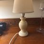 Mix and Match Lamp Shades and Bases - A Large Selection of Table Lamps - Denby, Laura Ashley, Marble Spiral Pillar Lamp, Ceramic Stacked Stone Style base, Small Alabaster / Marble lamps, Solid Brass, Chrome Reading lamp, Solid Wood Base and many more Image 9