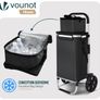 Waterproof Shopping Trolley with Insulated Cooling Bag, 58Liters. New. Image 5