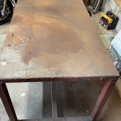 Steel workbench