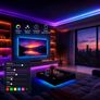 30M RGB for Smart LED Strip with App & 44-Key Remote Control, Music Sync, Timer, Dimmable Color Changing Compatible for RGB Compatible for Smart, Parties, Christmas Tree, Bedside & Room Lighting Image 5