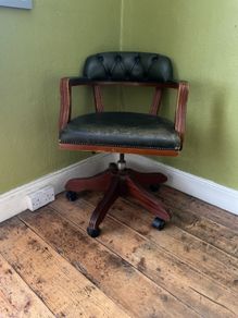 antique desk chair