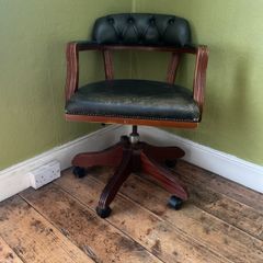 antique desk chair