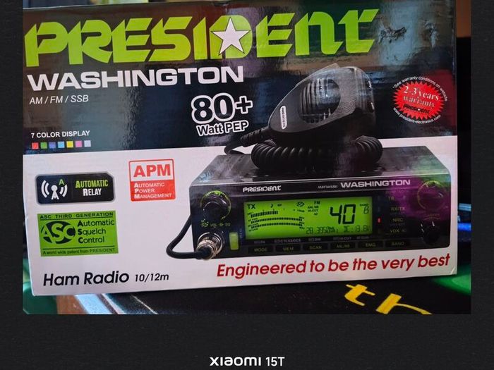 President Washington AM/FM/SSB Ham Radio