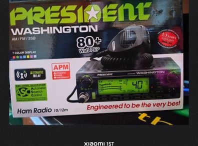 President Washington AM/FM/SSB Ham Radio