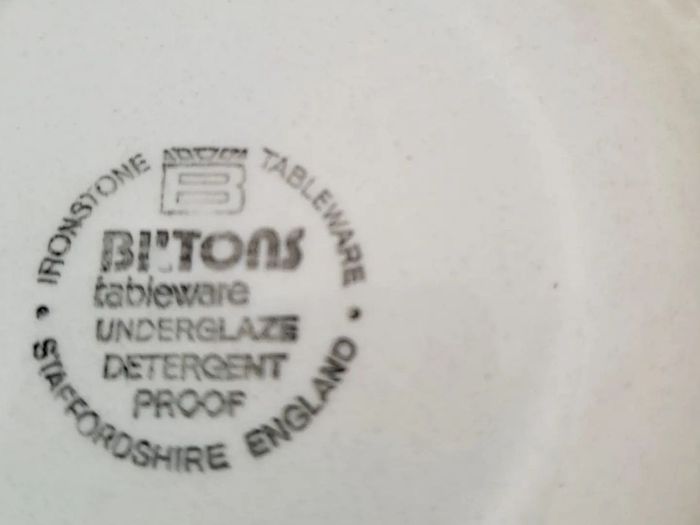 Cup saucers from Biltons