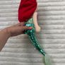 TY Sparkle Disney Ariel the Little Mermaid aprox. 40 cm.  Plush Princess Beanie Sequins Used Damaged Please see photos Image 7