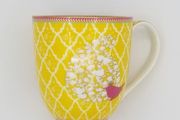 YourtheDish Gift Bird Coffee Mug - Yellow