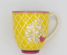 YourtheDish Gift Bird Coffee Mug - Yellow