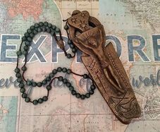 Wild Goose Studio Roscrea Penal Cross and Rosary Beads Handmade in Kinsale Ireland