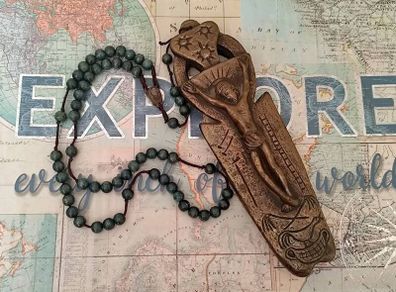 Wild Goose Studio Roscrea Penal Cross and Rosary Beads Handmade in Kinsale Ireland
