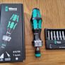 WERA Ratcheting screwdriver and 50mm wera bit set Image 2