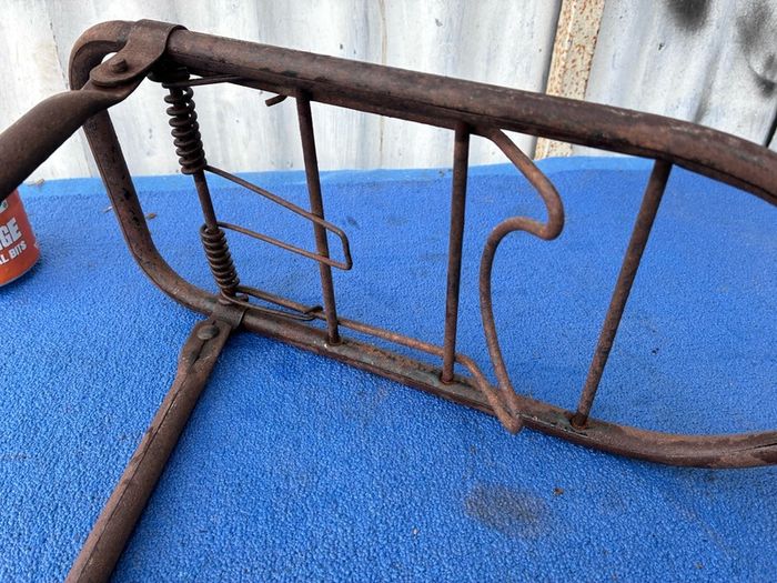 vintage Raleigh rear rack carrier