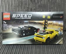 Lego 2018 Dodge Challenger SRT Demon and 1970 Dodge Charger 75893