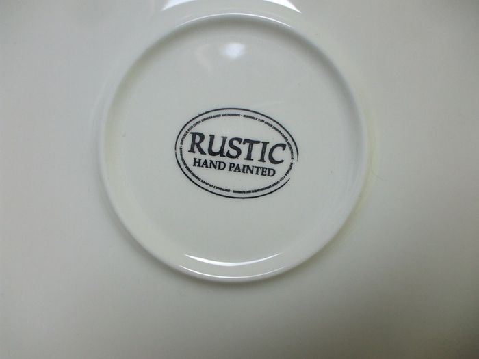 SALE!  Set of 3 Large Pottery Serving Plates