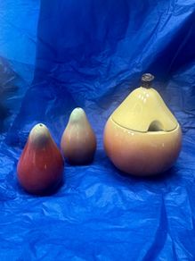 PEAR Sugar Bowl, Salt & Pepper - Carlton