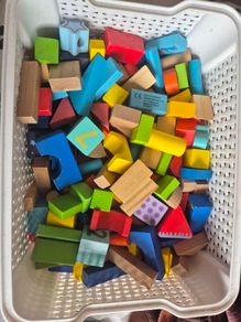 wooden blocks