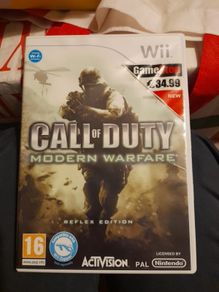 Call of Duty Modern Warfare Reflex edition Wii game
