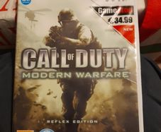 Call of Duty Modern Warfare Reflex edition Wii game