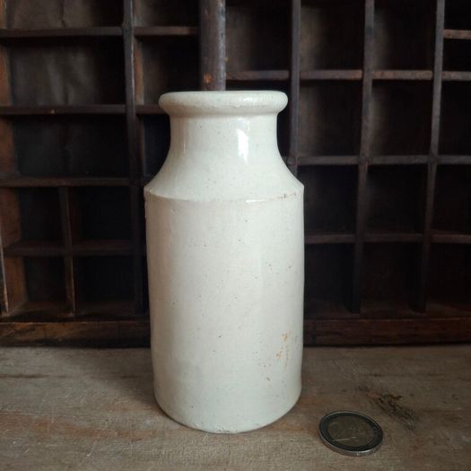 Antique Midland Pottery Ink Jar