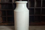 Antique Midland Pottery Ink Jar