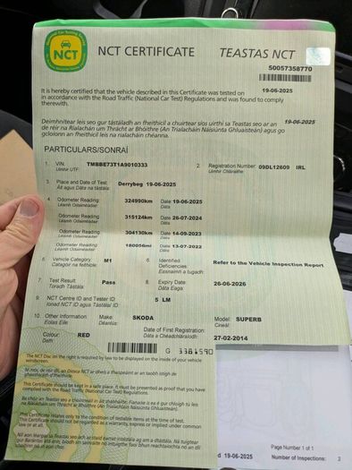 Skoda Superb 09 1100 run every day