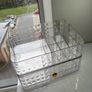 Clear acrylic makeup organizer Image 2
