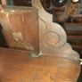 Hand Carved Oak Wall Unit Image 4