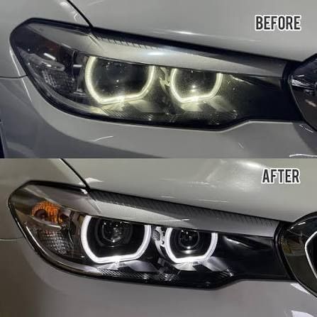 BMW G30 Headlight's and angel eyes repair .