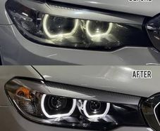 BMW G30 Headlight's and angel eyes repair .