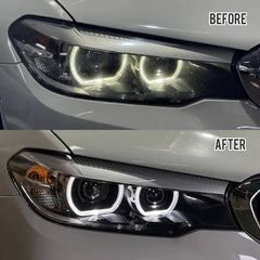 BMW G30 Headlight's and angel eyes repair .