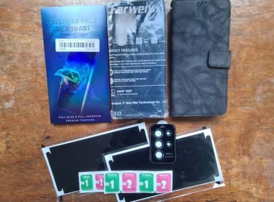 6-Piece Samsung Galaxy S23 Ultra Protection Kit - Cases, Back Membrane & Camera Film