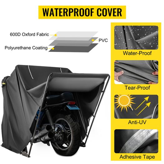 BRAND NEW Waterproof Motorcycle Cover Universal Outdoor Oxford Fabric All Weather Protection Moto Bike Case Motorcycle Accessories