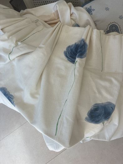pair of curtains x2