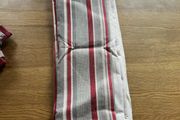Striped curtains